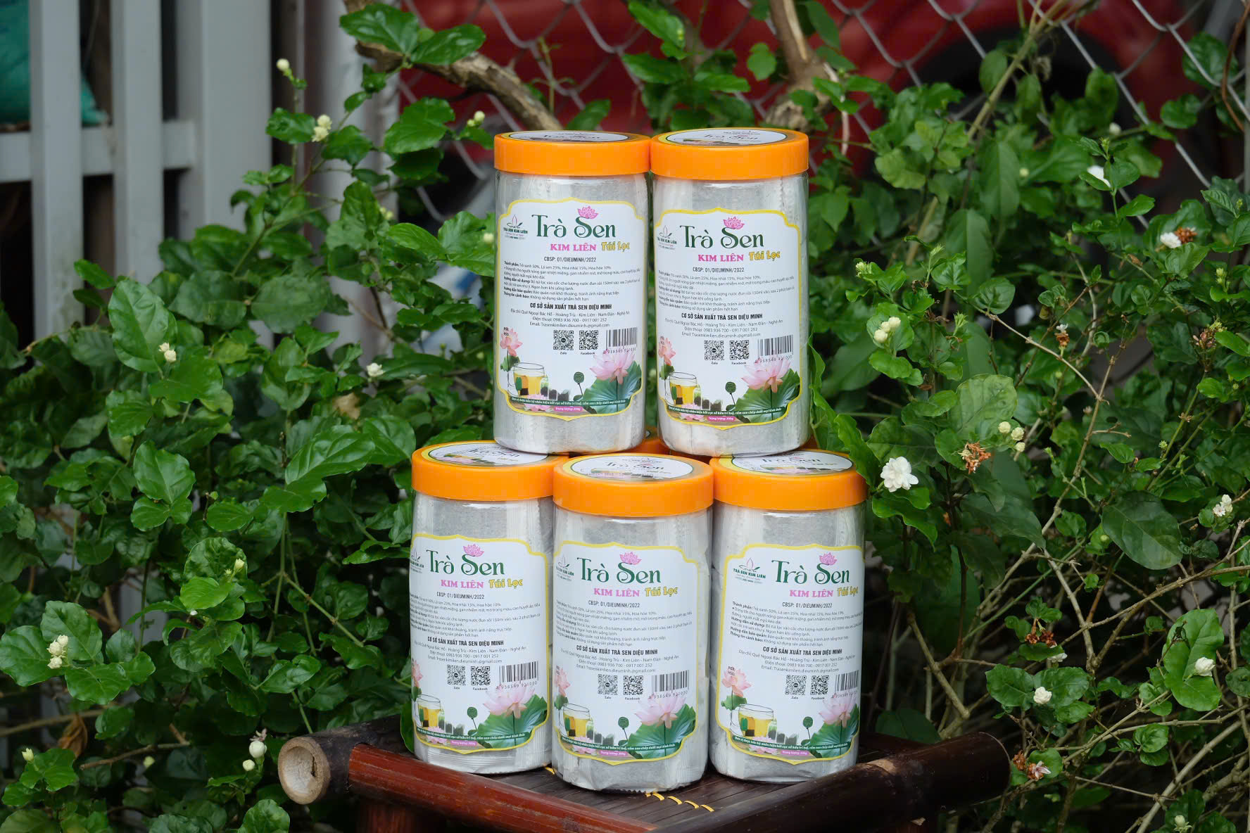 Trà Sen Kim Liên túi lọc(kèm quà tặng)